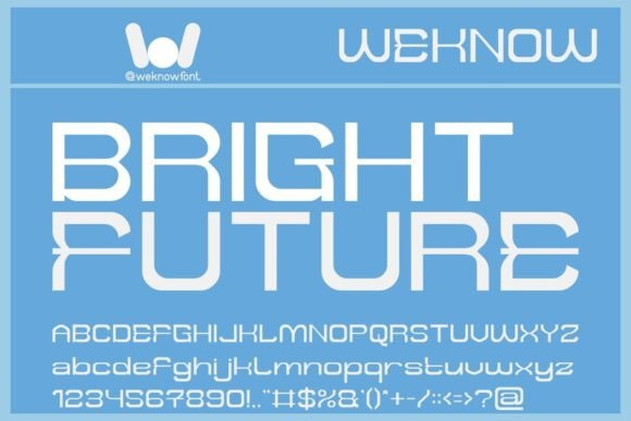 Bright Future: Sci-Fi Typography for Creative Projects
