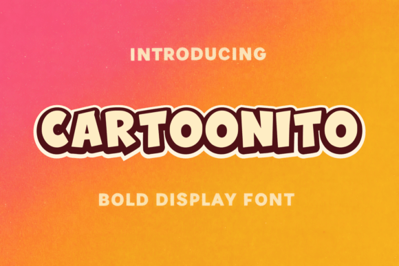 Cartoonito: A Playful Font for Joyful Design Projects