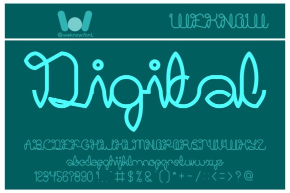 Digital Handmade: A Creative Display Typeface