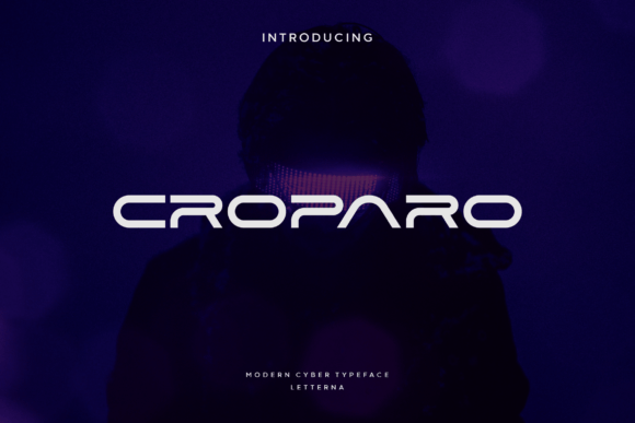 Discover Croparo: The Futuristic Font for Modern Design