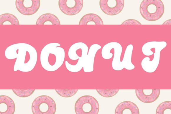 Discover the Donut Font: A Sweet Choice for Creative Design