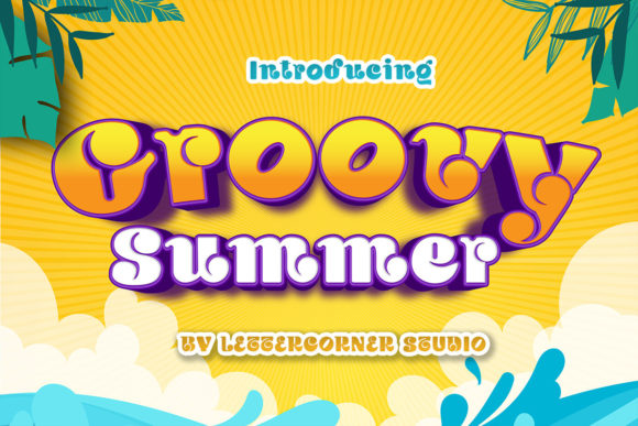 Groovy Summer: A Retro Font for Joyful Designs