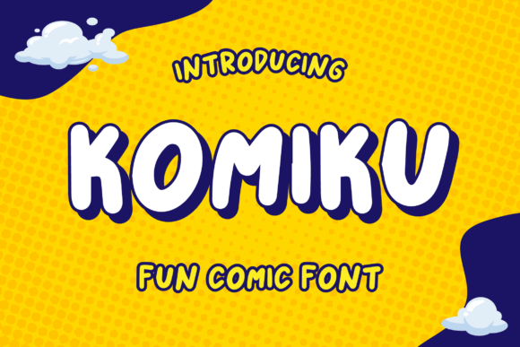 Komiku: A Joyful Typeface for Creative Projects