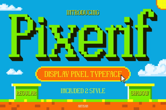 Pixerif Regular: Your Gateway to 8-Bit Nostalgia