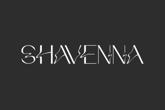 Shavenna: A Modern Display Typeface for Bold Design