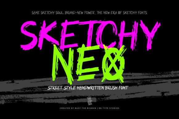 Sketchy Neo: Elevate Your Design with Urban Edge