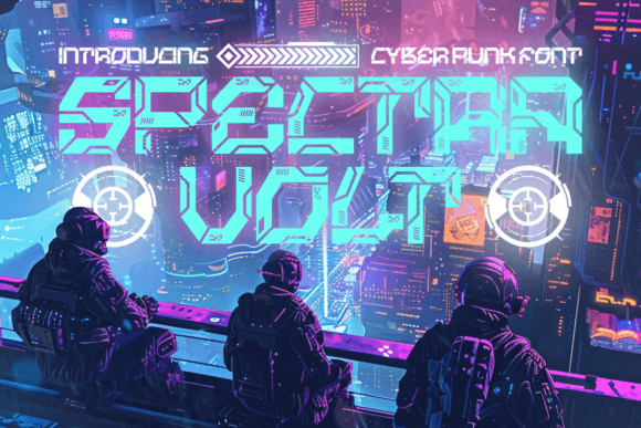 Spectra Volt: The Ultimate Cyberpunk Display Font