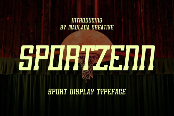 Sportzenn: A Typeface Built for Athletic Energy