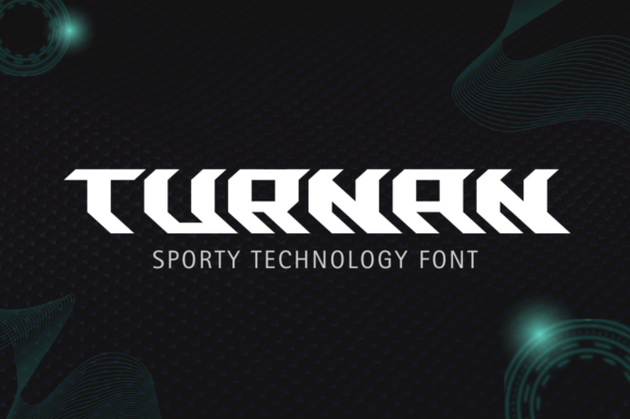 Turnan: A Bold Futuristic Font for Dynamic Design