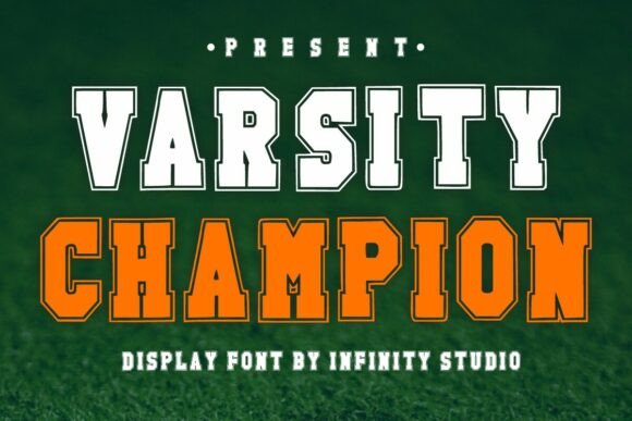 Varsity Champion: Bold Athletic Display Font