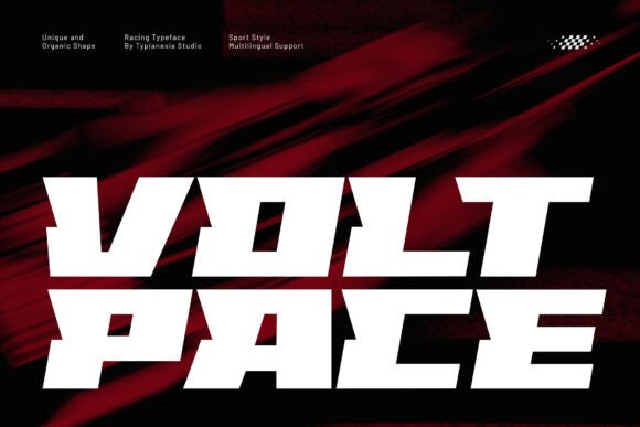 Voltpace: The High-Velocity Typeface for Modern Brands